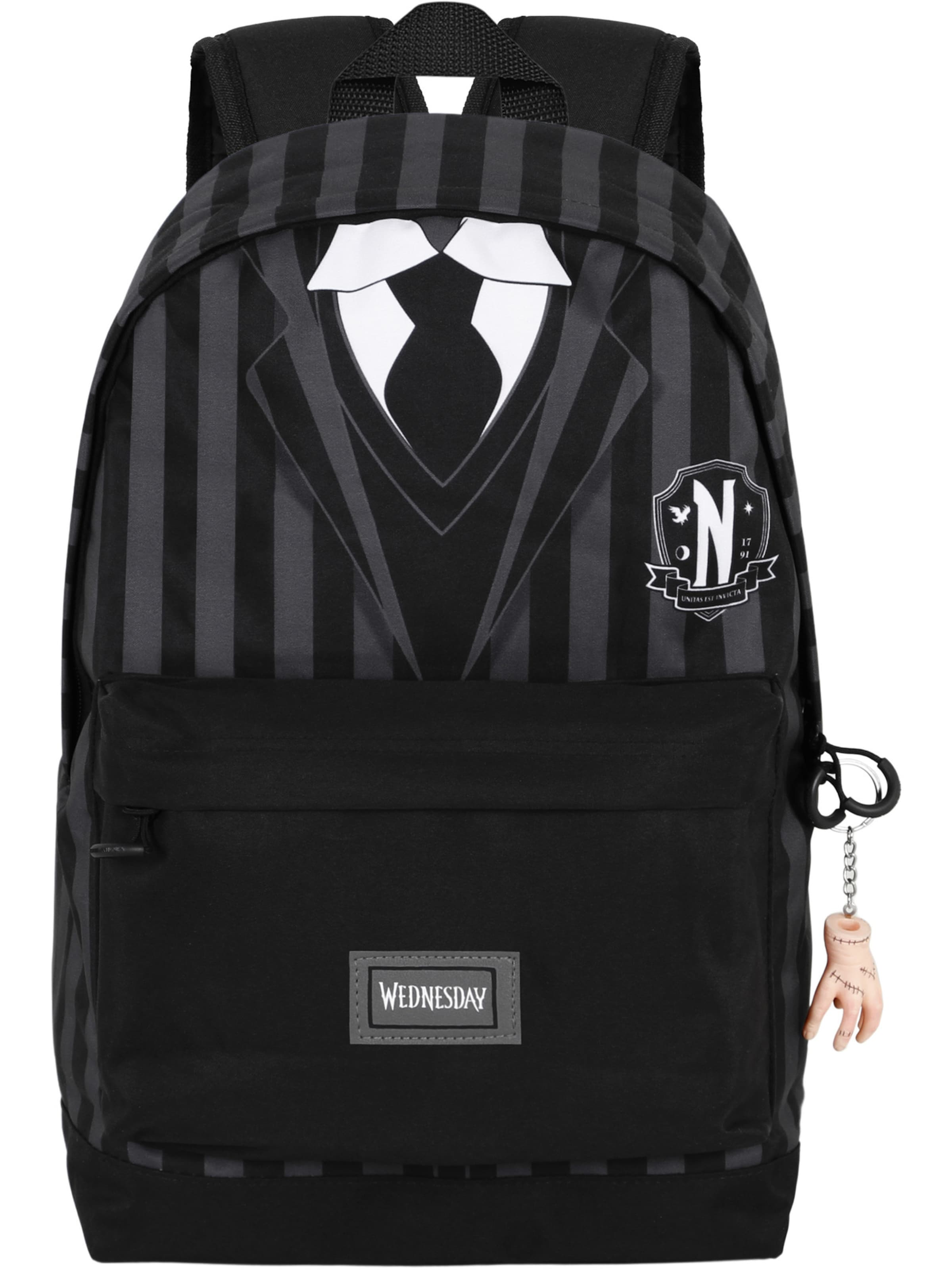 Wednesday Рюкзак 'Uniform-FAN HS 2.0' в черном цвете
Wednesday Рюкзак 'Uniform-FAN HS 2.0' в черном цвете