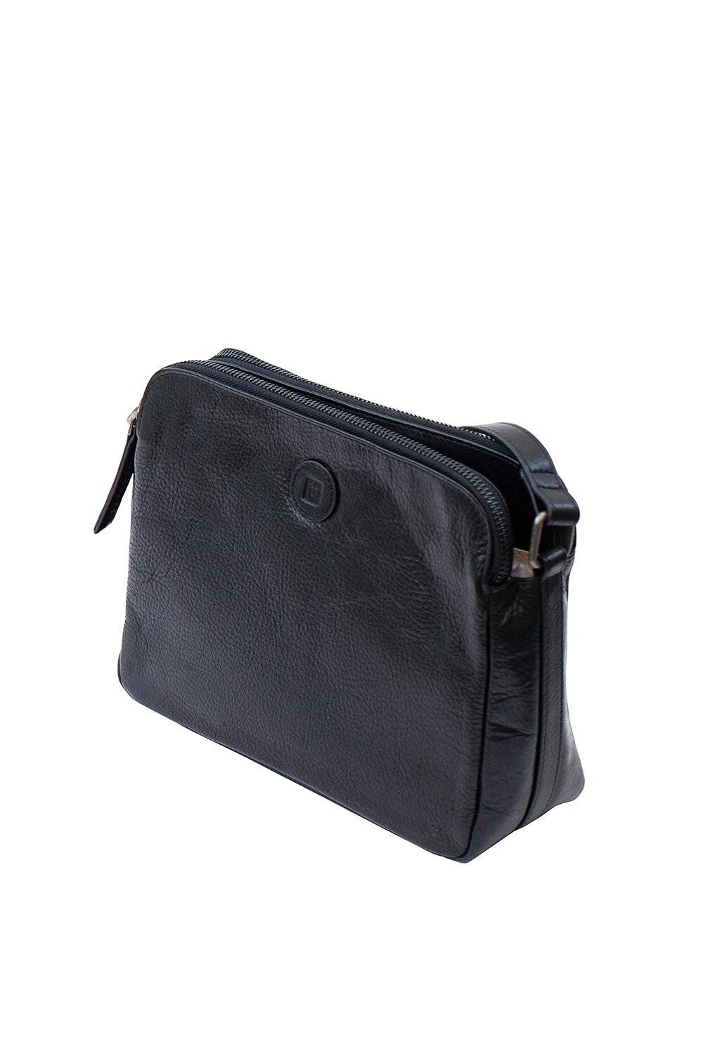 Кожаная женская сумка Orion с двойной молнией PRIMEHIDE, черный
Кожаная женская сумка Orion с двойной молнией PRIMEHIDE, черный