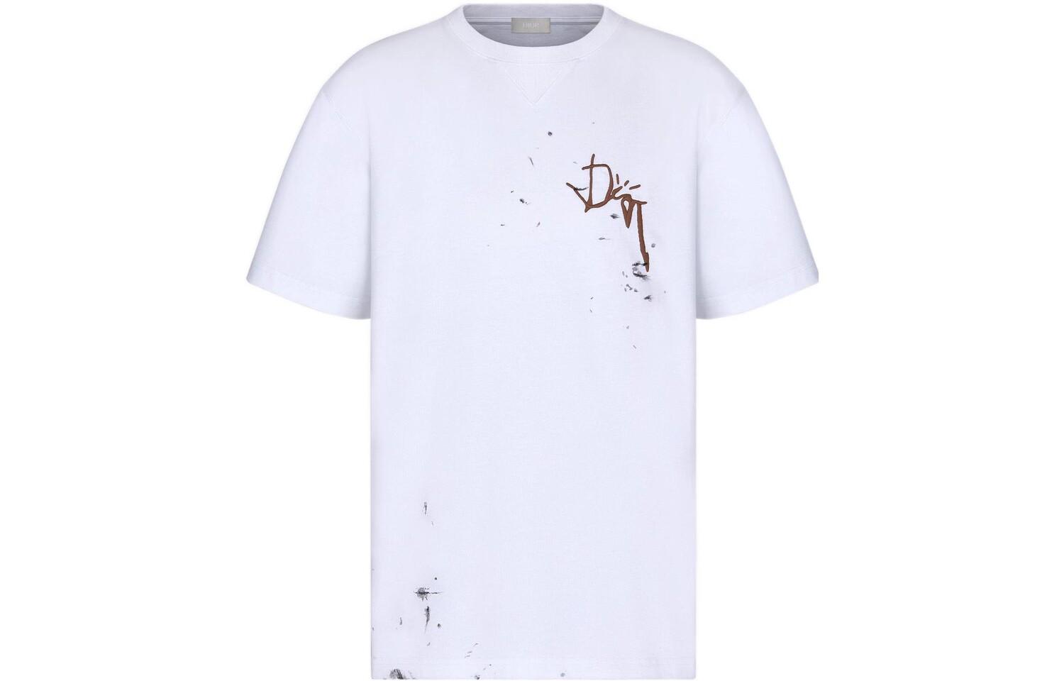 Travis Scott Quarterly Новые продукты Футболка Мужская Белая Dior, белый
Travis Scott Quarterly Новые продукты Футболка Мужская Белая Dior, белый