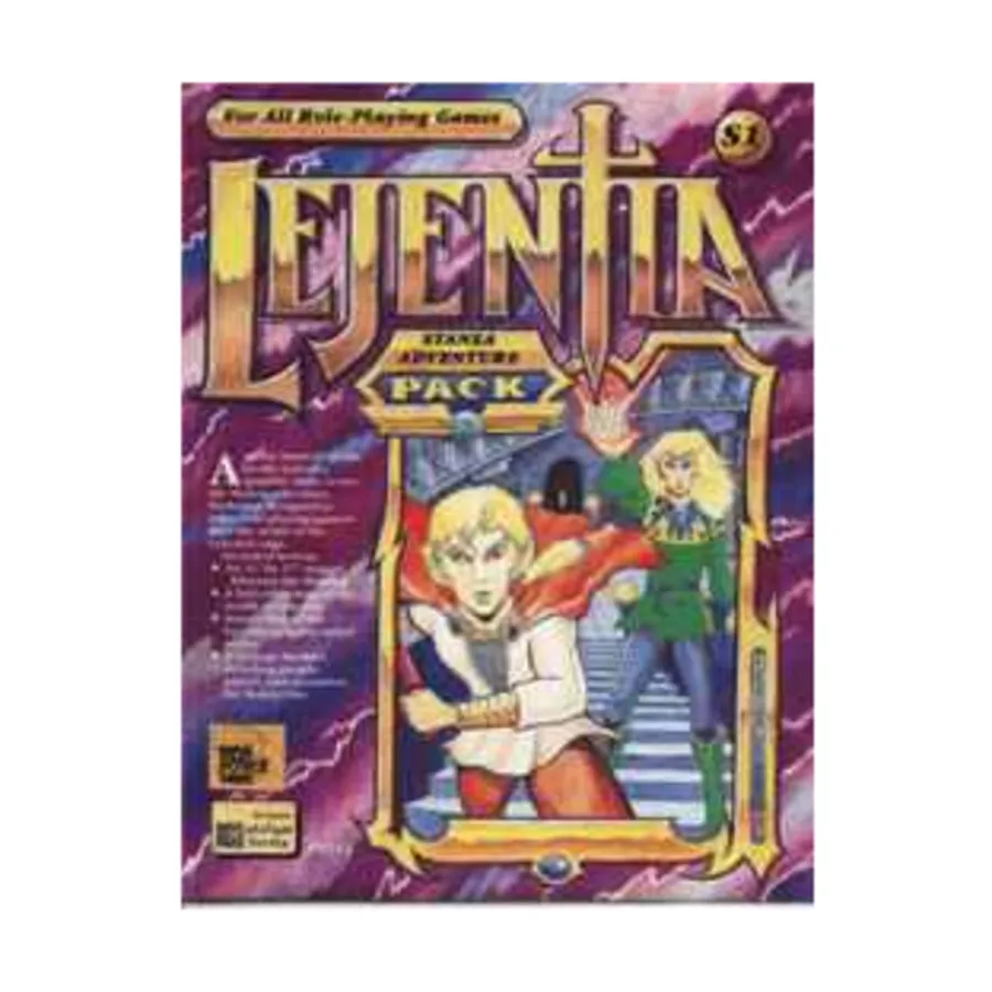 Stanza Adventure Pack, Lejentia (Task Force Games/Flying Buffalo), мягкая обложка
Stanza Adventure Pack, Lejentia (Task Force Games/Flying Buffalo), мягкая обложка