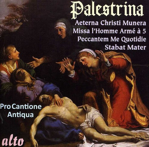 CD диск Palestrina / Pro Cantione Antiqua / Brown: Stabat Mater / Missa Aeturna Christi Munera
CD диск Palestrina / Pro Cantione Antiqua / Brown: Stabat Mater / Missa Aeturna Christi Munera