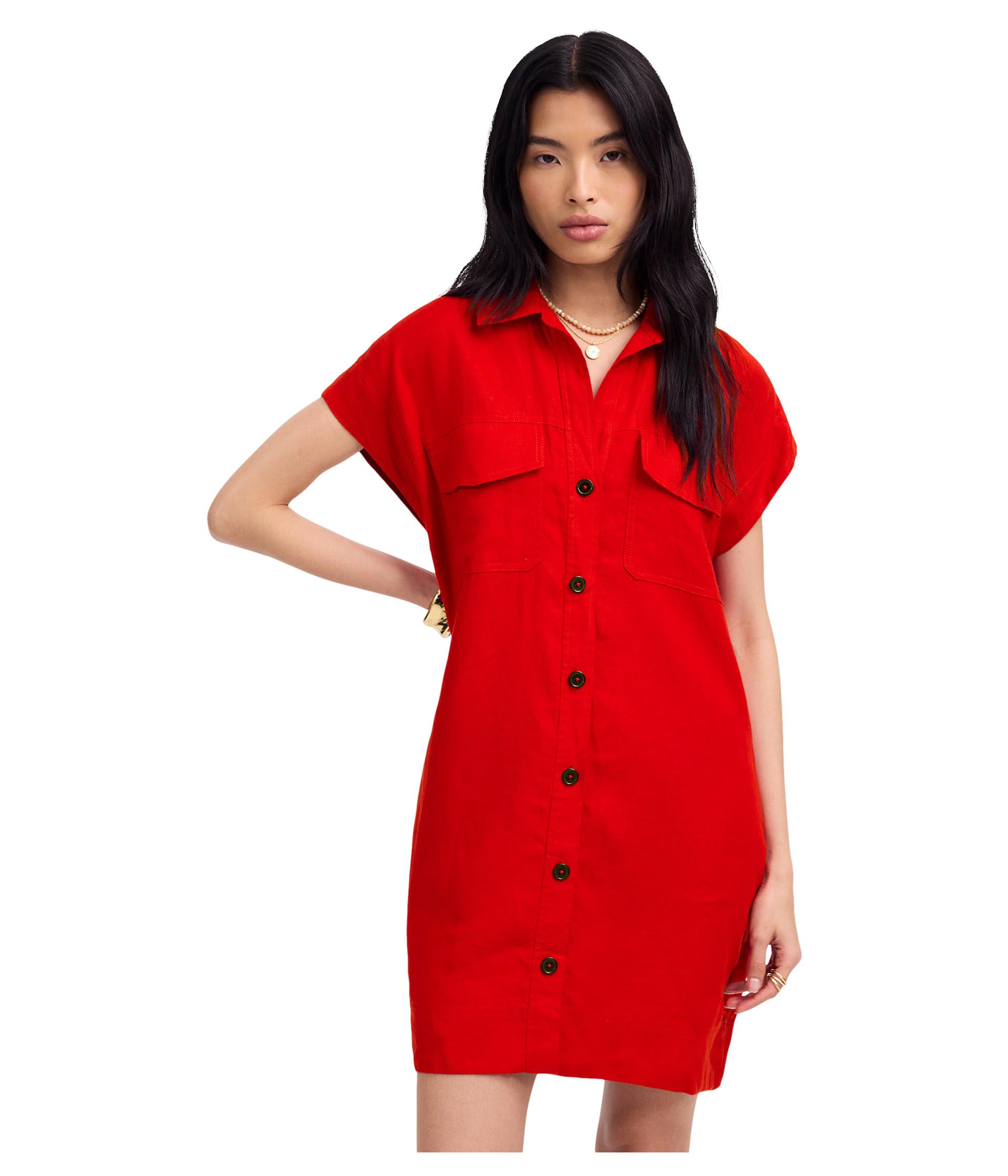 Платье Madewell Sammy Dress - 100% Linen, Festival Red
Платье Madewell Sammy Dress - 100% Linen, Festival Red