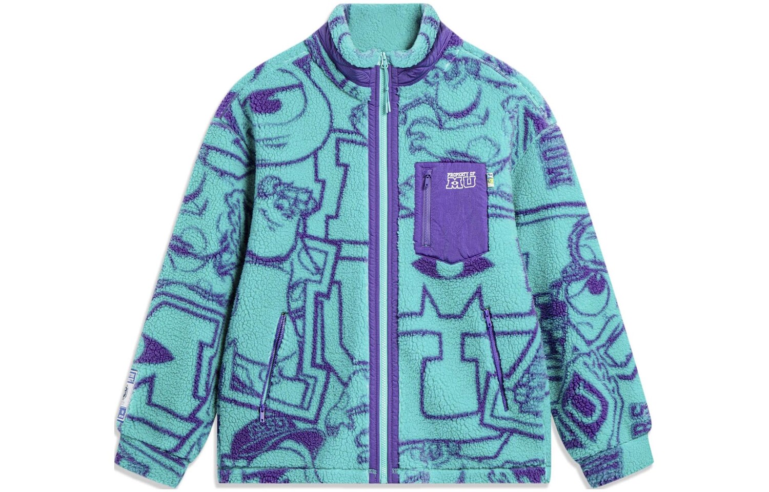 Disney X Disney Velvet Jacket Men Ice Porcelain Green Full Print Lining, зеленый
Disney X Disney Velvet Jacket Men Ice Porcelain Green Full Print Lining, зеленый