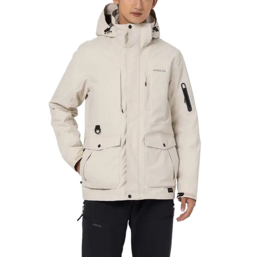 DECATHLON Водонепроницаемая и ветрозащитная утепленная ветровка мужская черная, Gray White
DECATHLON Водонепроницаемая и ветрозащитная утепленная ветровка мужская черная, Gray White