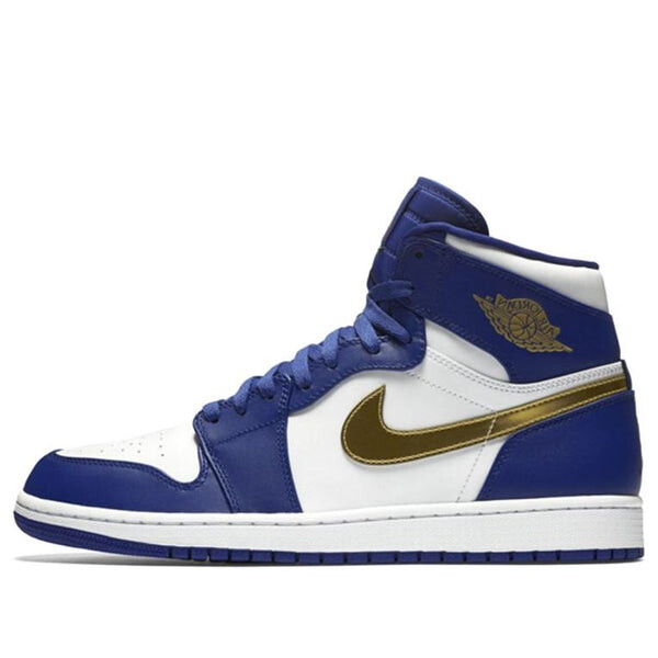 Кроссовки 1 retro high 'gold medal' Air Jordan, синий
Кроссовки 1 retro high 'gold medal' Air Jordan, синий