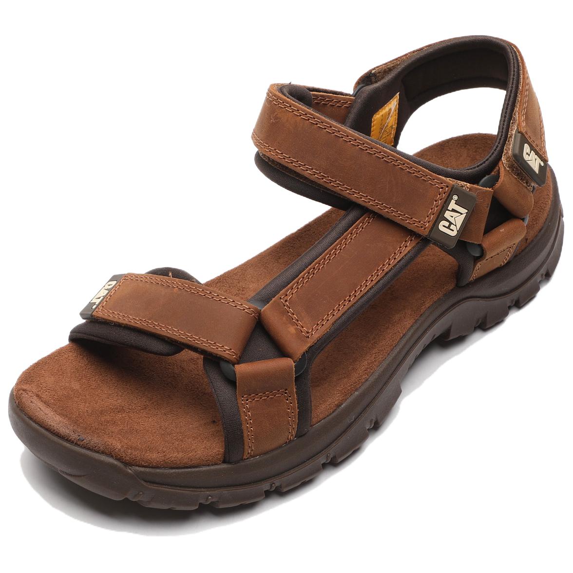 CAT Пляжные сандалии мужские коричневые
CAT Пляжные сандалии мужские коричневые