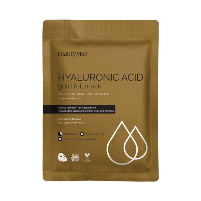 Увлажняющая маска для лица с гиалуроновой кислотой Beauty Pro
Увлажняющая маска для лица с гиалуроновой кислотой Beauty Pro