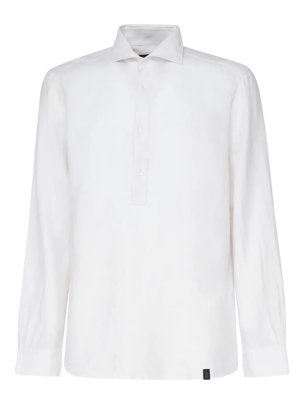 Рубашка поло с отложным воротником Fay, белый
Рубашка поло с отложным воротником Fay, белый