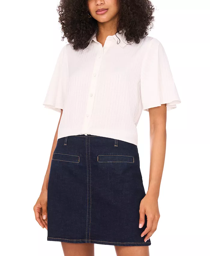 Женская блузка с воланами на рукавах Vince Camuto, слоновая кость/кремовый
Женская блузка с воланами на рукавах Vince Camuto, слоновая кость/кремовый