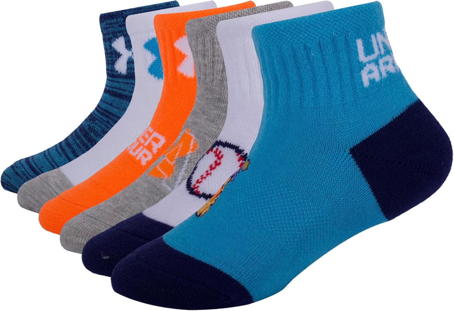 Under Armour детские носки Essential Quarter, набор, Orange Multi
Under Armour детские носки Essential Quarter, набор, Orange Multi