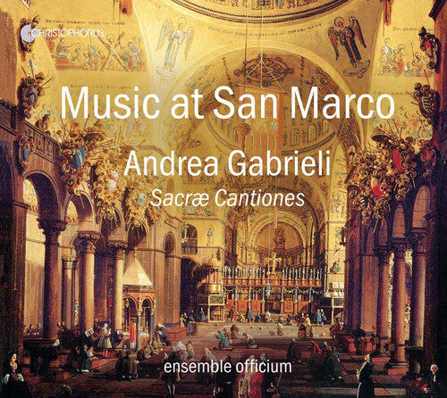 CD диск Gabrieli / Ensemble Officium / Rombach: Music at San Marco - Andrea Gabrieli: Sacrae Cantiones
CD диск Gabrieli / Ensemble Officium / Rombach: Music at San Marco - Andrea Gabrieli: Sacrae Cantiones