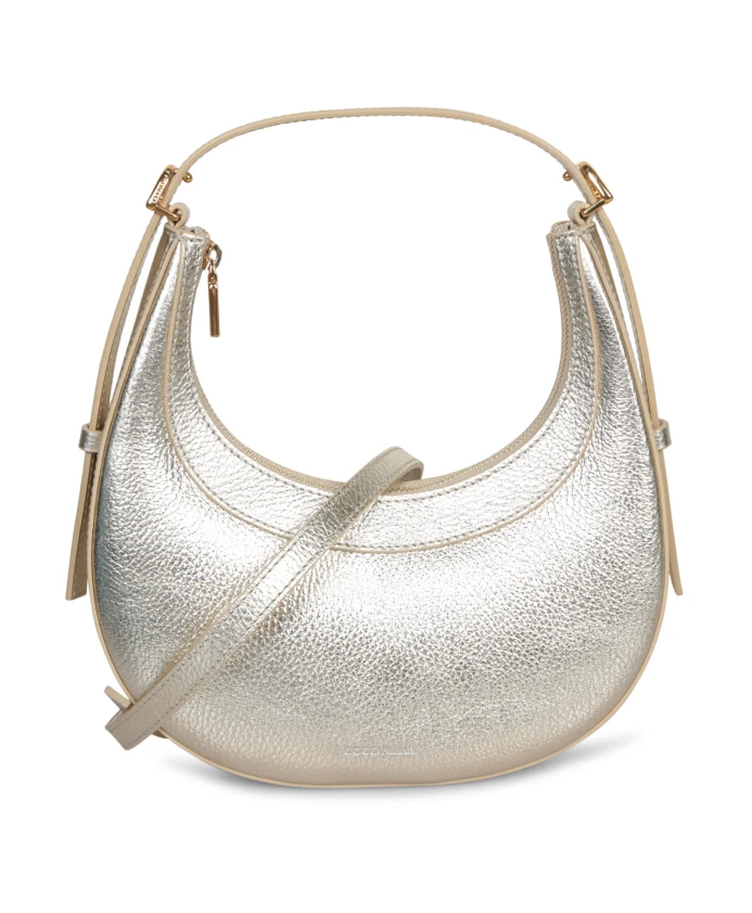 Элегантная сумка через плечо из металлизированной кожи. Coccinelle, серый
Элегантная сумка через плечо из металлизированной кожи. Coccinelle, серый