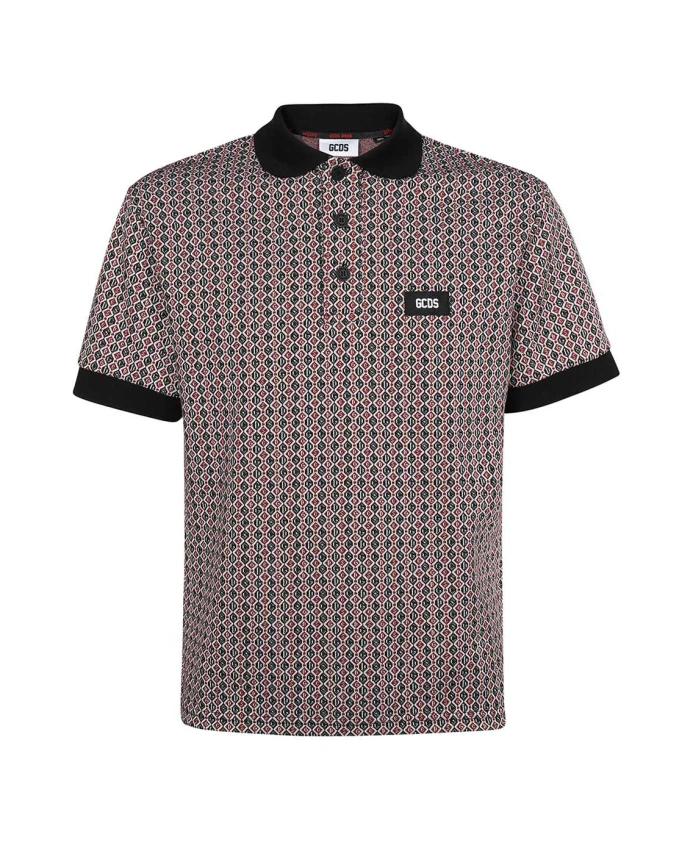 Поло с жаккардовым узором и логотипом. Gcds, мультиколор
Поло с жаккардовым узором и логотипом. Gcds, мультиколор