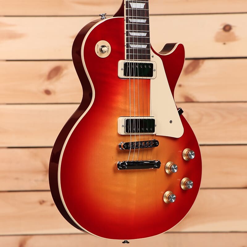 Электрогитара Gibson Les Paul Deluxe 70s - 70s Cherry Sunburst - 204130453 - PLEK'd
Электрогитара Gibson Les Paul Deluxe 70s - 70s Cherry Sunburst - 204130453 - PLEK'd