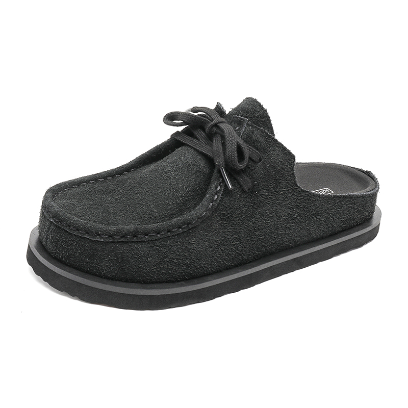 PAVEA Резиновая подошва устойчивая к истиранию нескользящие закрытые тапочки унисекс черные, цвет Black 
PAVEA Резиновая подошва устойчивая к истиранию нескользящие закрытые тапочки унисекс черные, цвет Black