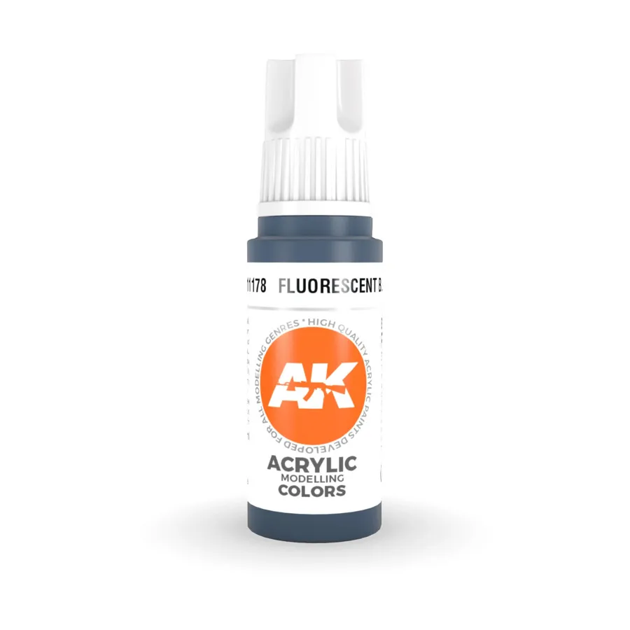 Флуоресцентный синий (17 мл), 3rd Gen Acrylic - Blues & Purples
Флуоресцентный синий (17 мл), 3rd Gen Acrylic - Blues & Purples