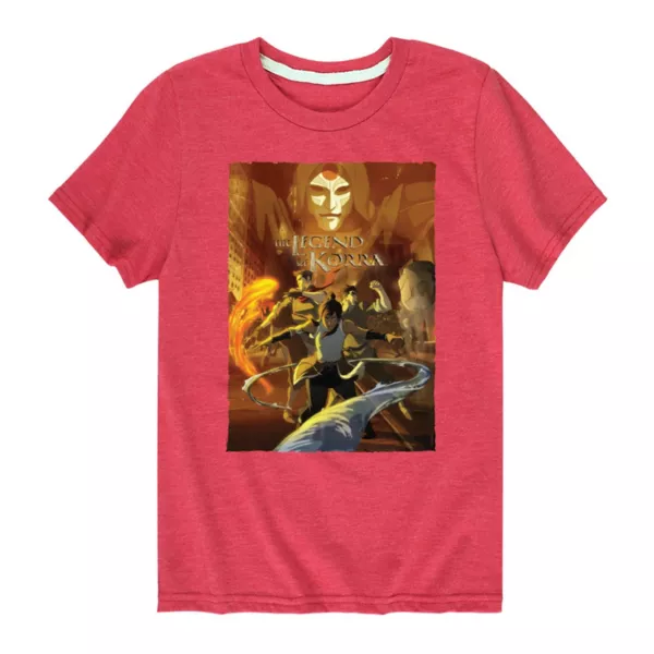 Футболка графическая "Легенда о Корре" для мальчиков 8-20 лет Nickelodeon, красный
Футболка графическая "Легенда о Корре" для мальчиков 8-20 лет Nickelodeon, красный