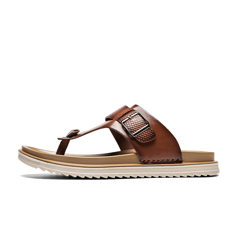 Мужские шлепанцы с износостойкой строчкой Mulinsen, Brown
Мужские шлепанцы с износостойкой строчкой Mulinsen, Brown