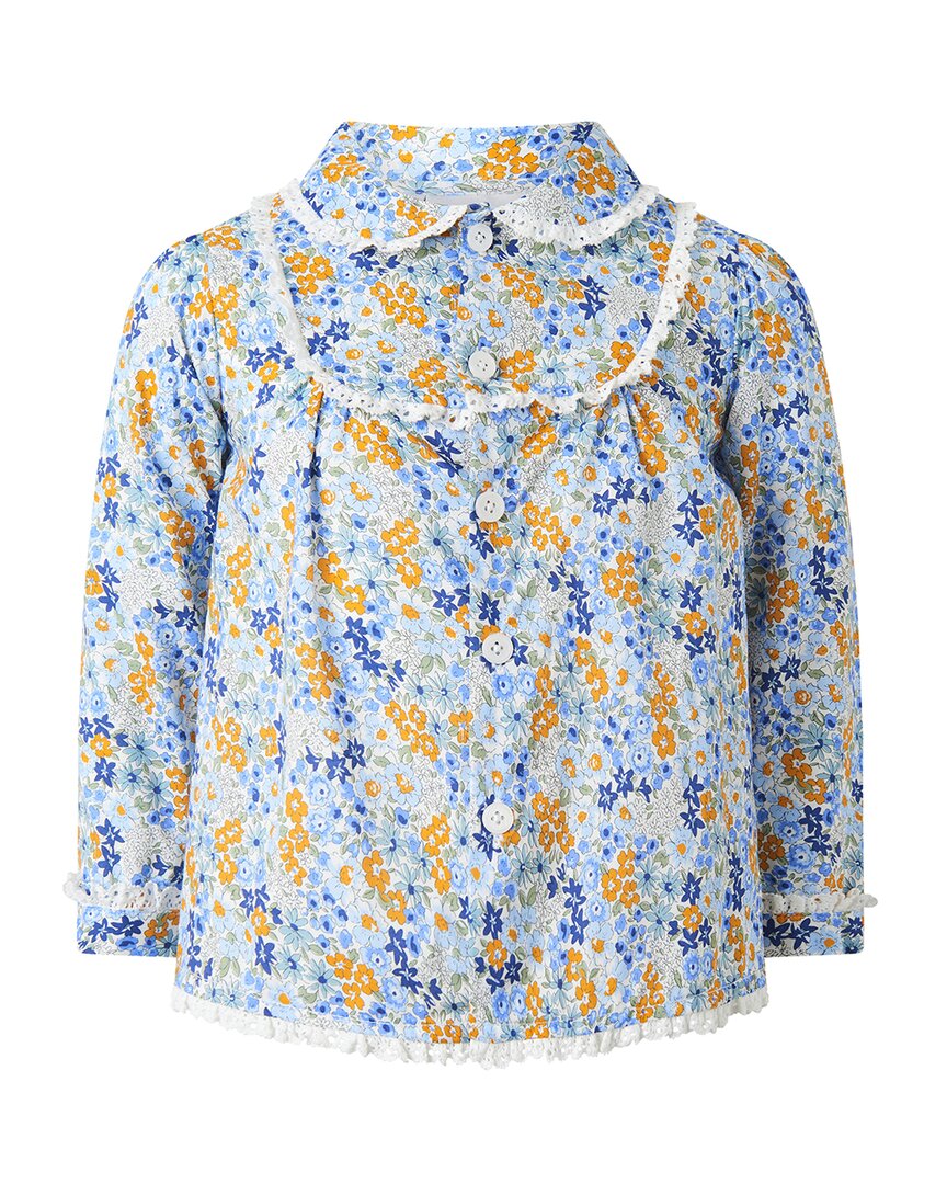 Рэйчел Райли Блузка с цветочными оборками Rachel Riley, синий
Рэйчел Райли Блузка с цветочными оборками Rachel Riley, синий