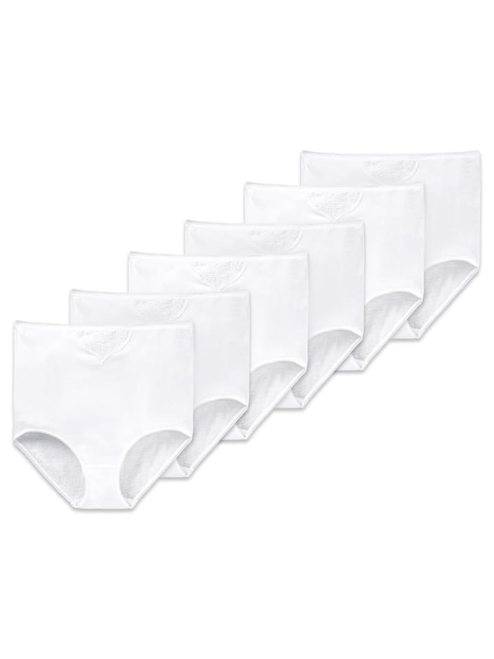 Schiesser Трусы, упаковка из 6 штук, белые
Schiesser Трусы, упаковка из 6 штук, белые