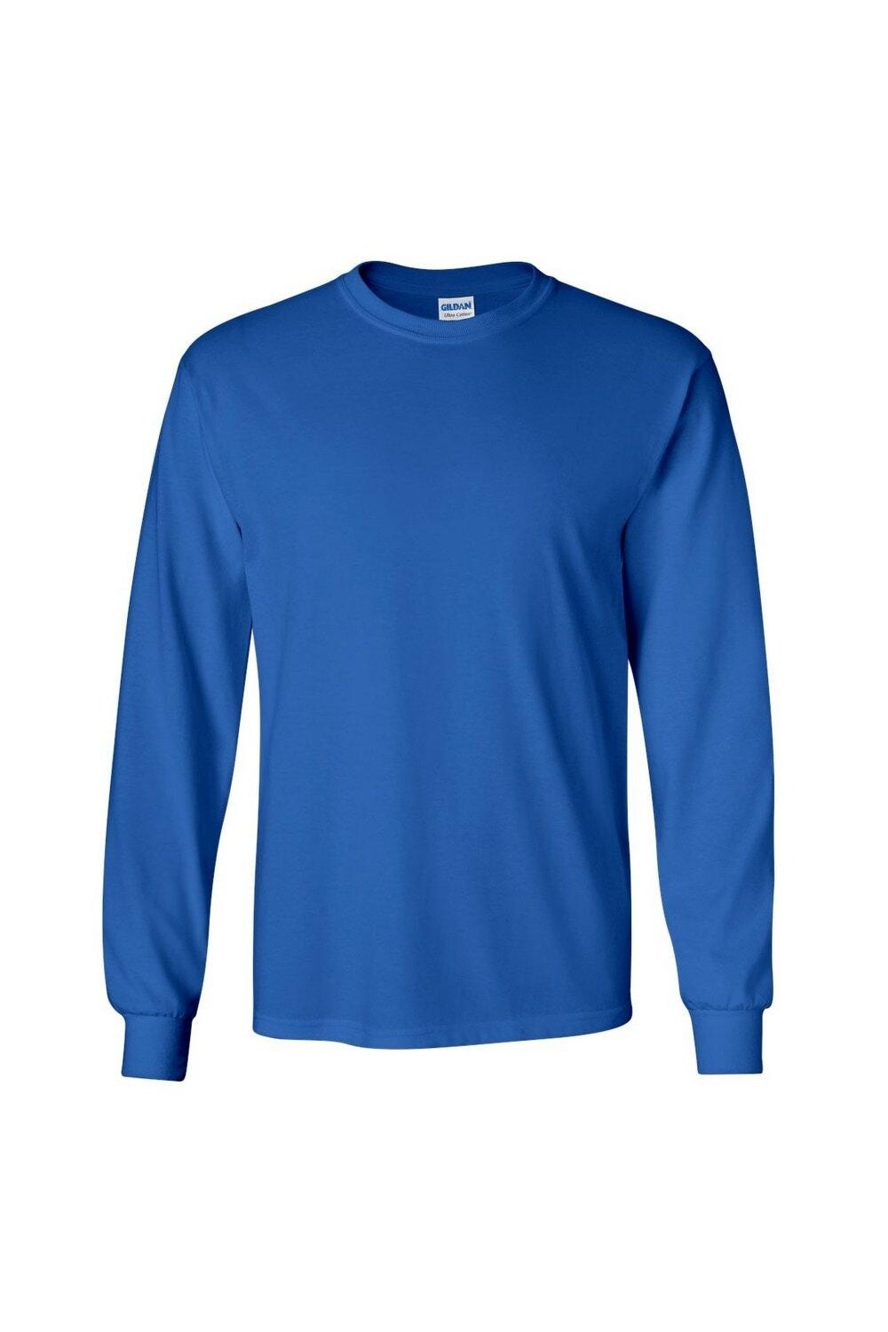 Простая футболка с длинным рукавом из ультрахлопка с круглым вырезом Gildan, синий
Простая футболка с длинным рукавом из ультрахлопка с круглым вырезом Gildan, синий