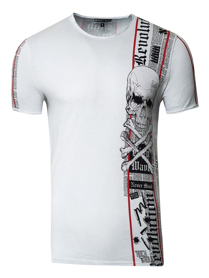 Футболка байкера с принтом спереди и сзади серого цвета Rusty Neal, Серый, Футболка байкера с принтом спереди и сзади серого цвета Rusty Neal
Футболка байкера с принтом спереди и сзади серого цвета Rusty Neal, Серый, Футболка байкера с принтом спереди и сзади серого цвета Rusty Neal