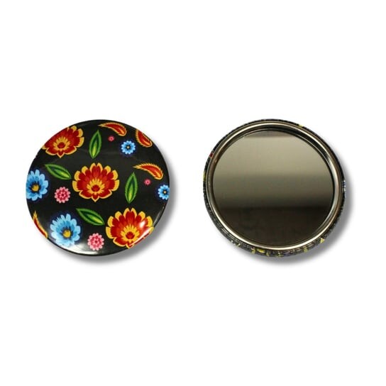 Народное зеркало с черными цветами из Ловича, inna, черный
Народное зеркало с черными цветами из Ловича, inna, черный