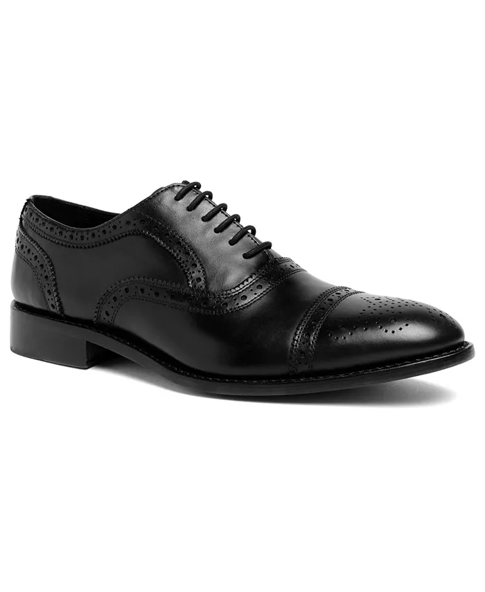 Мужские оксфорды Ford Quarter Brogue на кожаной подошве со шнуровкой Anthony Veer, черный
Мужские оксфорды Ford Quarter Brogue на кожаной подошве со шнуровкой Anthony Veer, черный