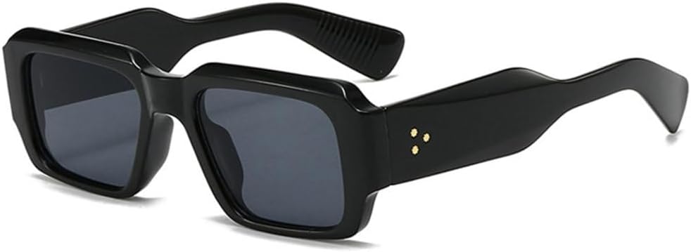 Ретро-солнцезащитные очки конфетных цветов 2027 года для женщин, модные очки с заклепками и широкими дужками для мужчин, трендовые панк-солнцезащитные очки UV400 MTZJH, Black Gray
Ретро-солнцезащитные очки конфетных цветов 2027 года для женщин, модные очки с заклепками и широкими дужками для мужчин, трендовые панк-солнцезащитные очки UV400 MTZJH, Black Gray