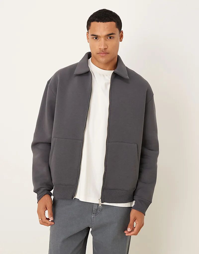 Свободная куртка Харрингтон на молнии ASOS DESIGN темно-серого цвета, Серый, Свободная куртка Харрингтон на молнии ASOS DESIGN темно-серого цвета
Свободная куртка Харрингтон на молнии ASOS DESIGN темно-серого цвета, Серый, Свободная куртка Харрингтон на молнии ASOS DESIGN темно-серого цвета