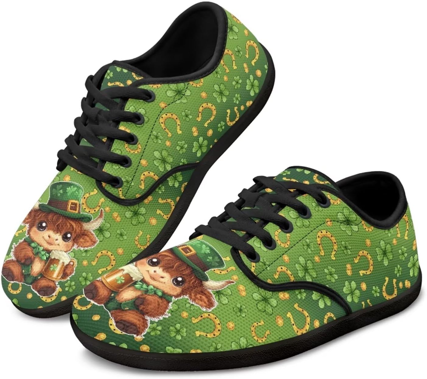 Кроссовки на шнуровке с графическим принтом Chaqlin, St. Patrick's Day Scottish Highland Cattle
Кроссовки на шнуровке с графическим принтом Chaqlin, St. Patrick's Day Scottish Highland Cattle