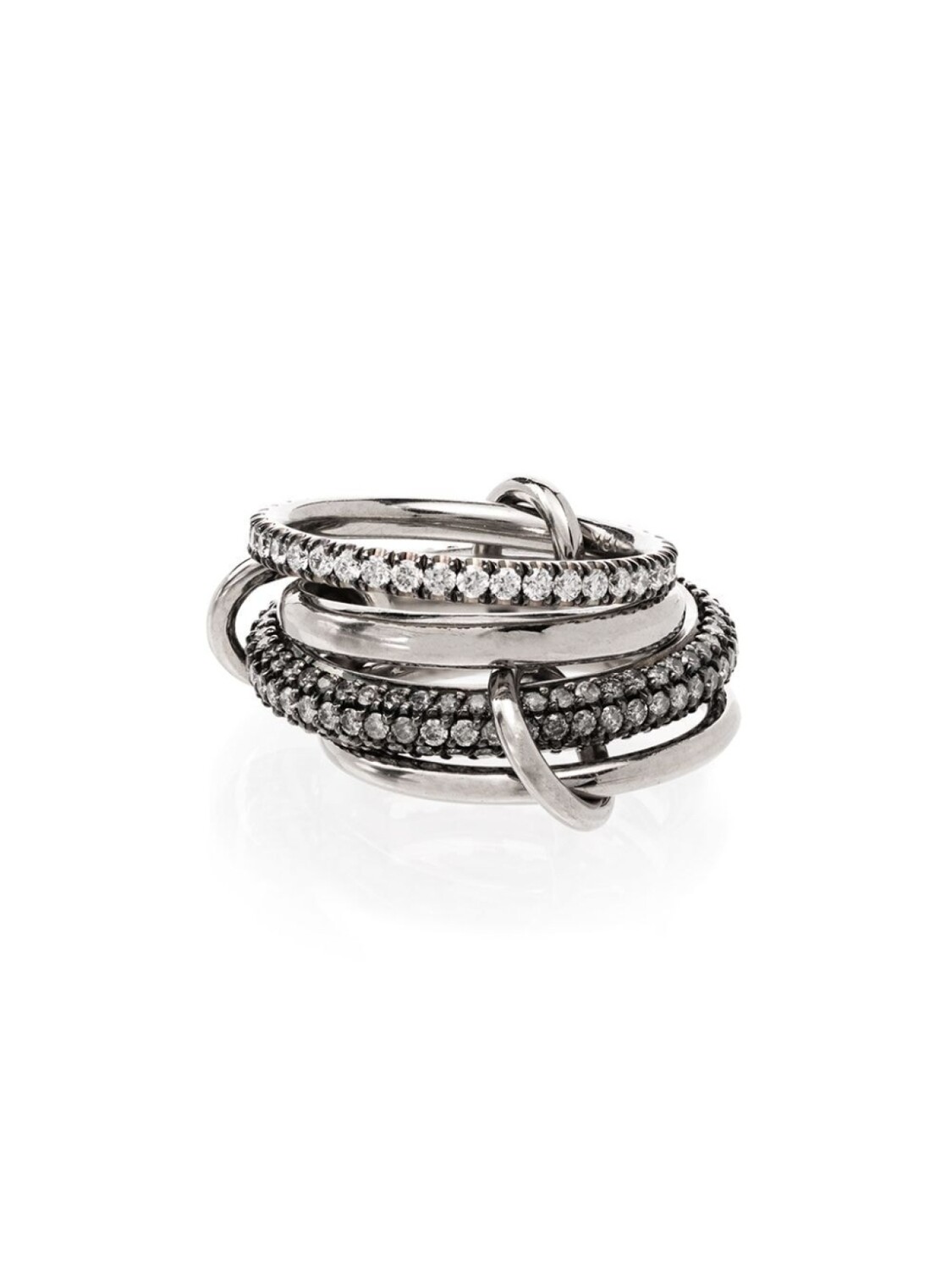 Кольцо Vega из черного золота с бриллиантами Spinelli Kilcollin, серебряный
Кольцо Vega из черного золота с бриллиантами Spinelli Kilcollin, серебряный