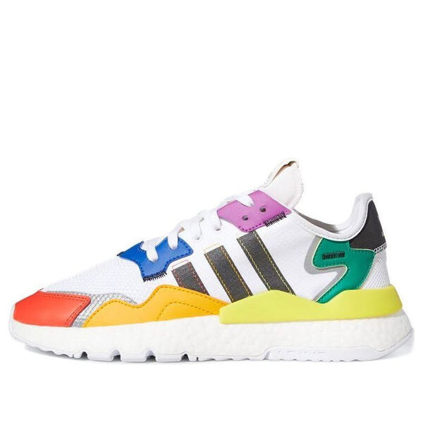 Кроссовки ночные джоггеры Adidas, белый 
Кроссовки ночные джоггеры Adidas, белый