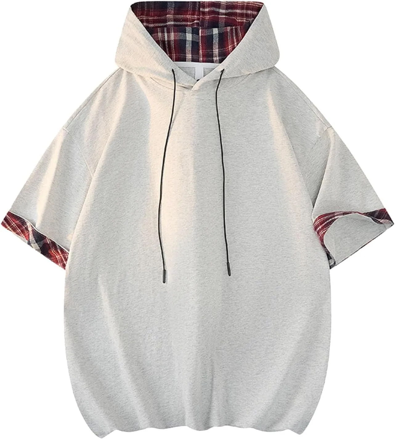 Мужская футболка с капюшоном короткий рукав
Мужская футболка с капюшоном короткий рукав