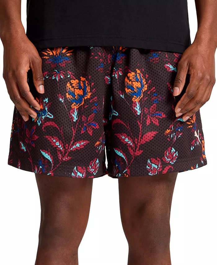 Мужские спортивные шорты с цветочным принтом Puma, черный
Мужские спортивные шорты с цветочным принтом Puma, черный