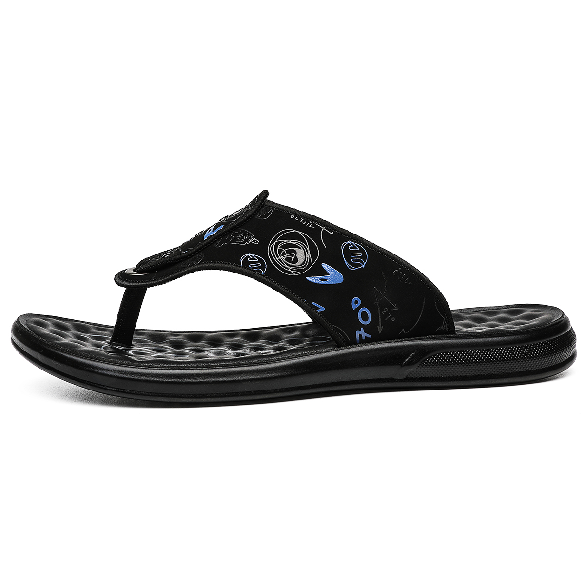 CHINT Мужские шлепанцы черно-синие, цвет Black Blue
CHINT Мужские шлепанцы черно-синие, цвет Black Blue