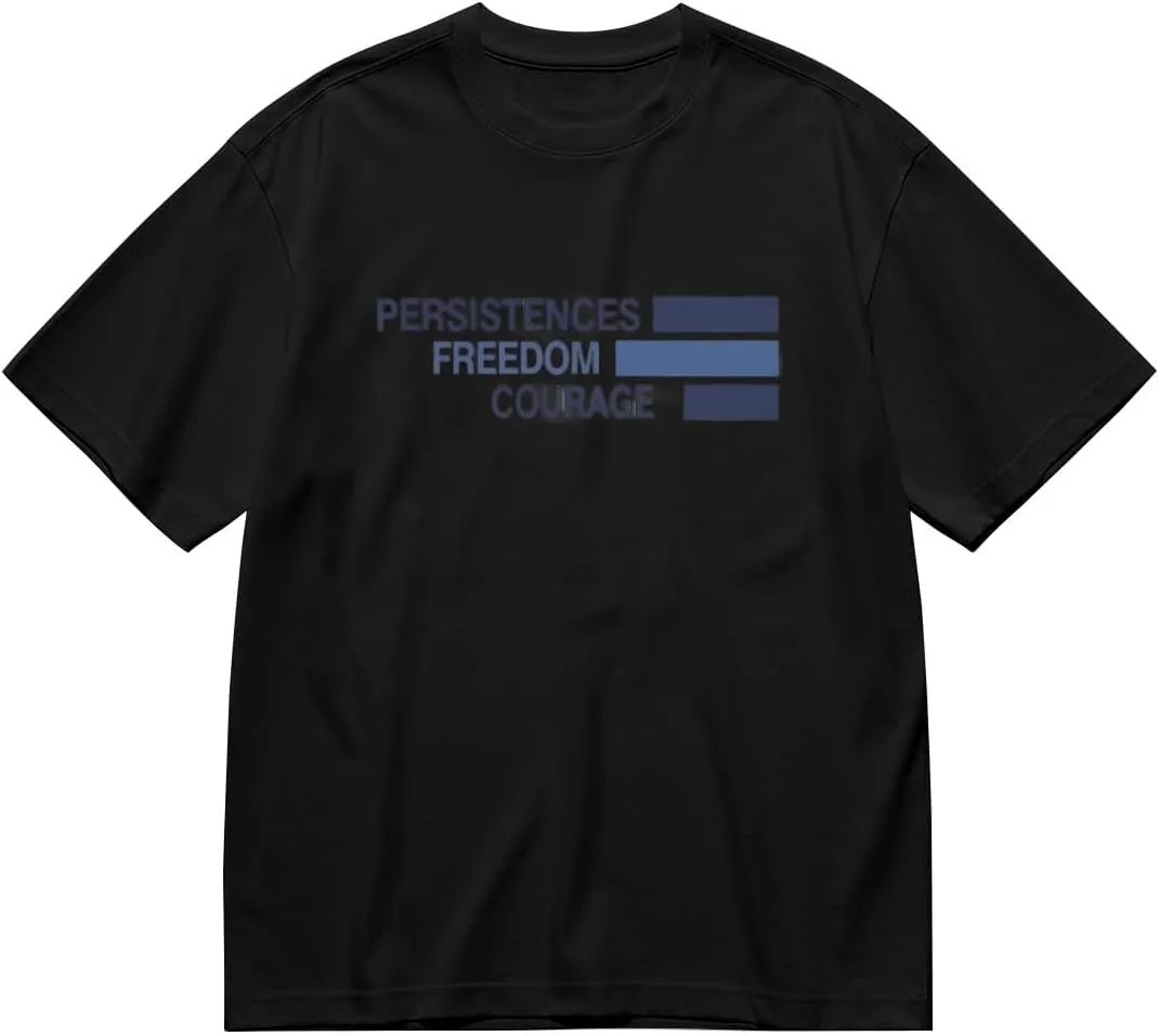 Мужская белая футболка с принтом Persistence, Freedom, Courage CBNLTHGSB
Мужская белая футболка с принтом Persistence, Freedom, Courage CBNLTHGSB