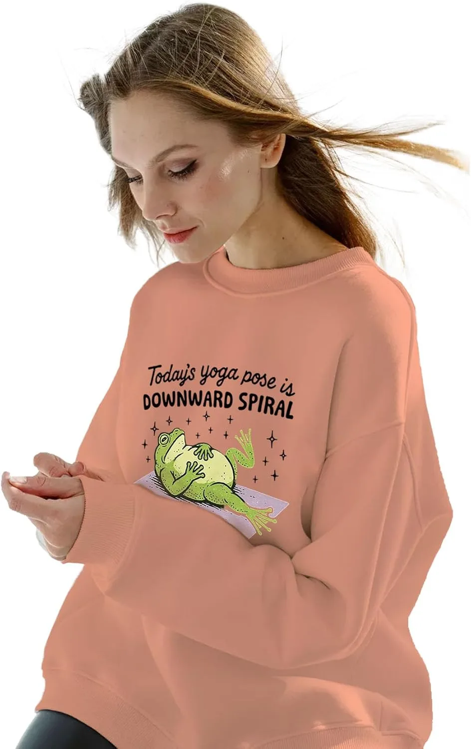 Толстовка с юмором Lazy Frog Yoga Batclock
Толстовка с юмором Lazy Frog Yoga Batclock