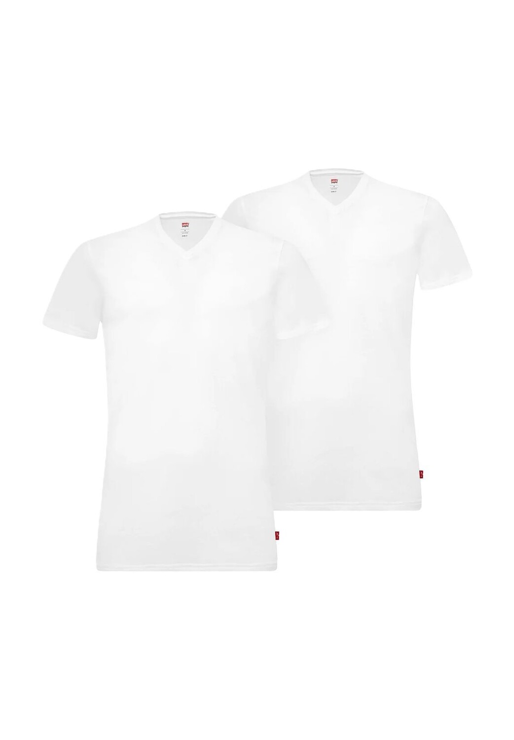 Набор из 2 мужских футболок премиум-класса с v-образным вырезом Levi's, белый
Набор из 2 мужских футболок премиум-класса с v-образным вырезом Levi's, белый