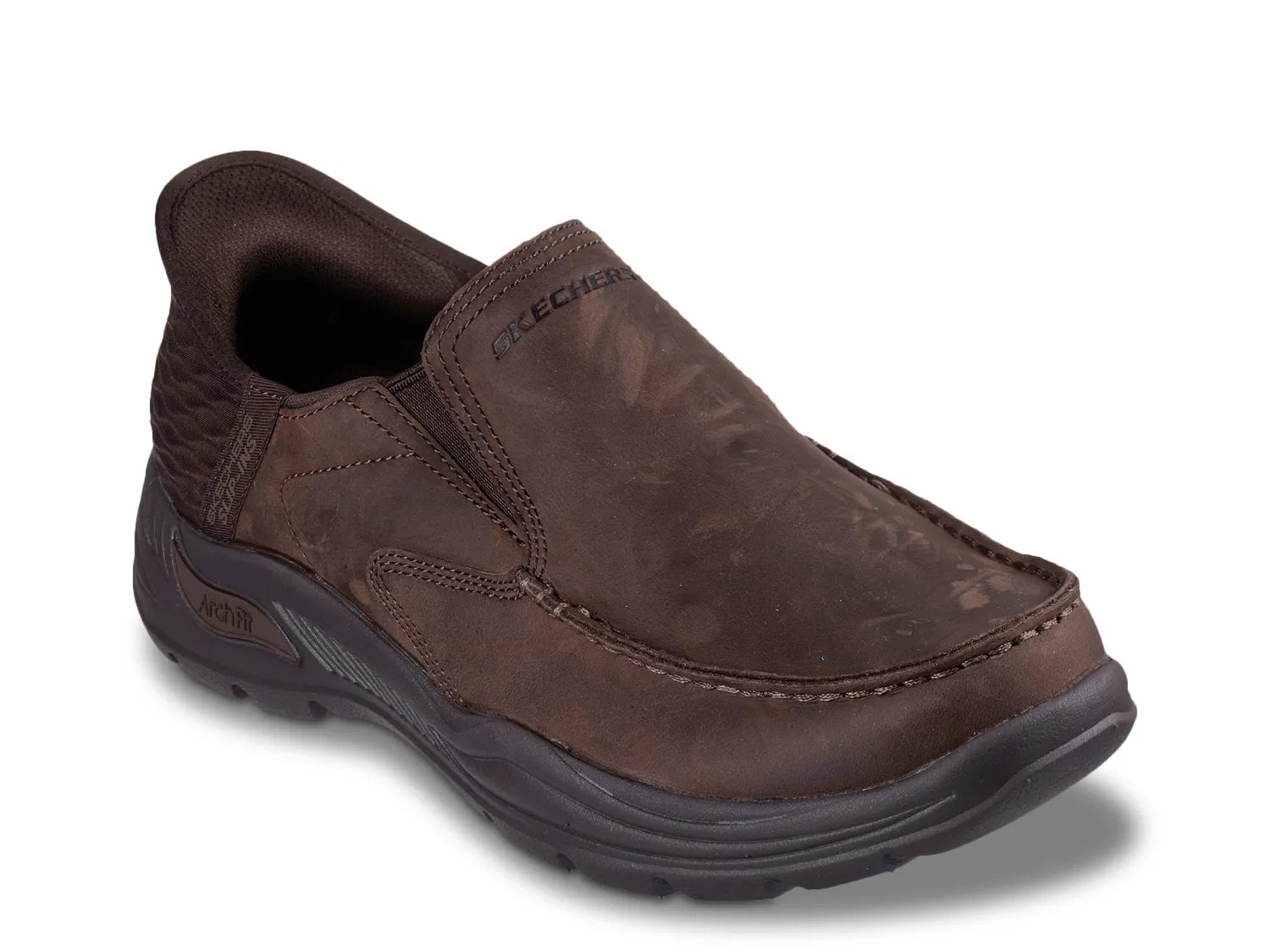 Слипоны Skechers Hands Free Slip-ins Arch Fit Motley Milo Slip-On, Cocoa Brown Leather
Слипоны Skechers Hands Free Slip-ins Arch Fit Motley Milo Slip-On, Cocoa Brown Leather