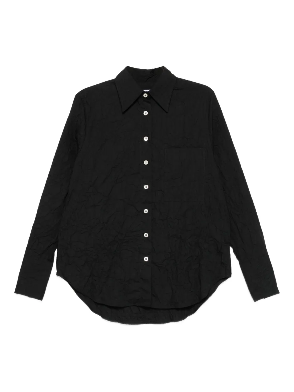 Текстурированная рубашка с пуговицами спереди AMISH, черный
Текстурированная рубашка с пуговицами спереди AMISH, черный