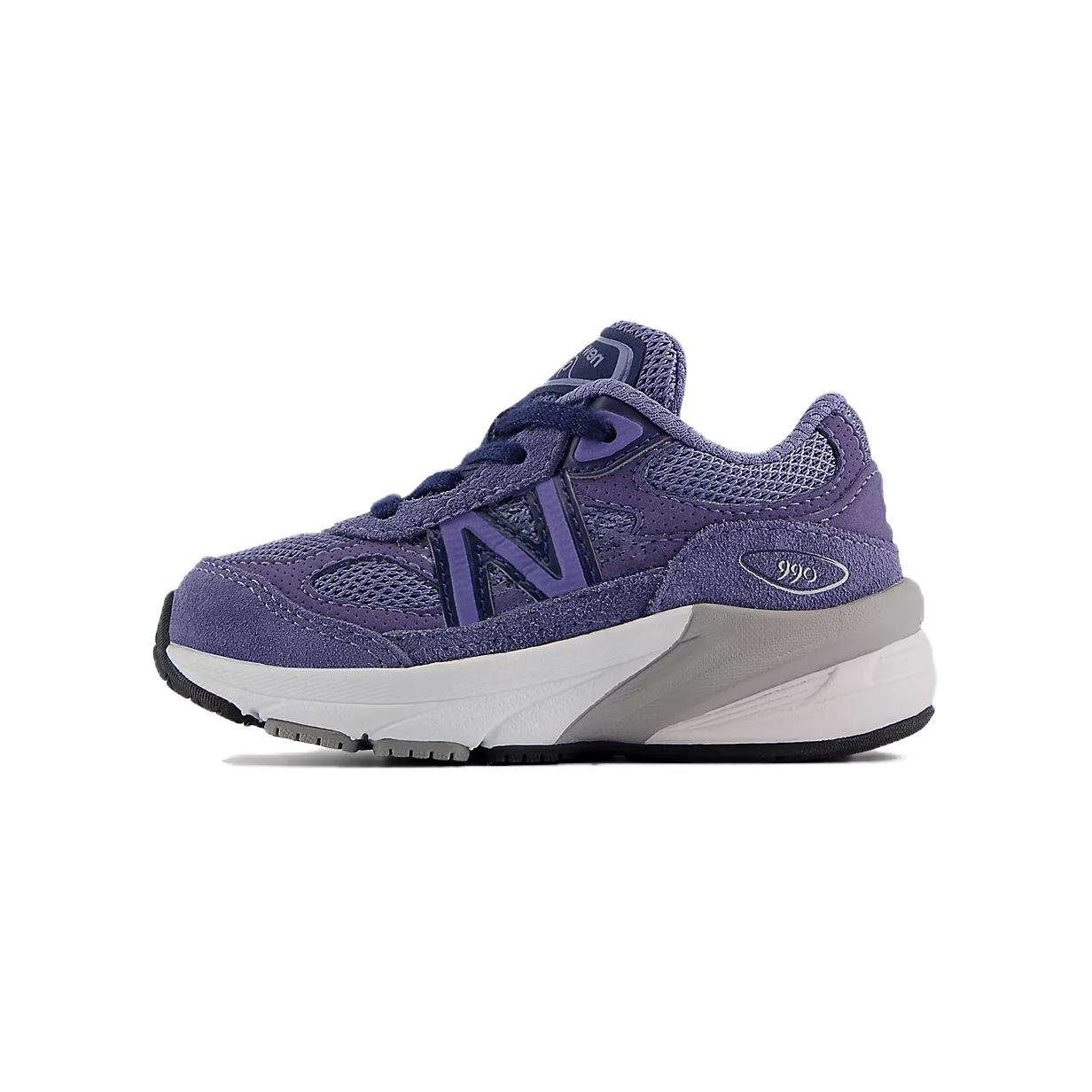 New Balance Детские низкие кроссовки NB 990 V6 фиолетового цвета для младенцев и малышей
New Balance Детские низкие кроссовки NB 990 V6 фиолетового цвета для младенцев и малышей