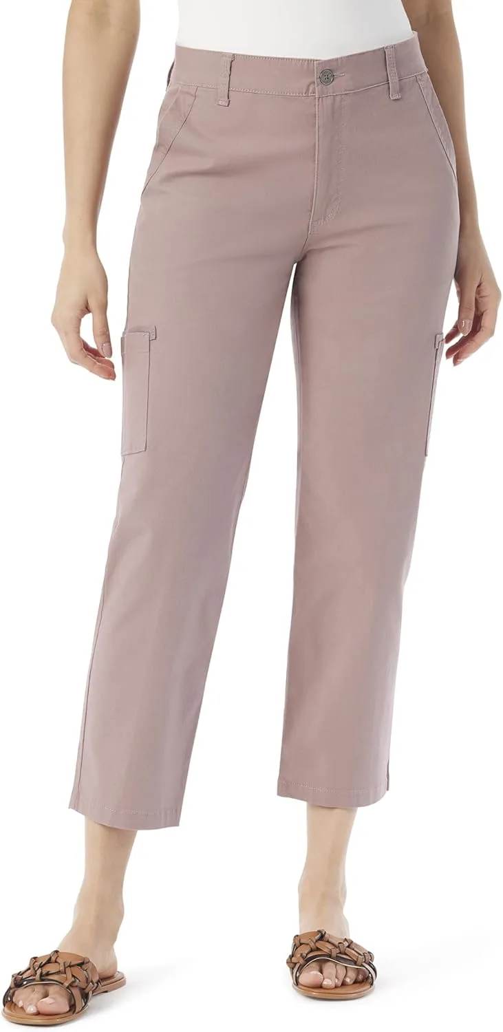 Gloria Vanderbilt женские укороченные брюки с карманами-карго и потайной резинкой на талии
Gloria Vanderbilt женские укороченные брюки с карманами-карго и потайной резинкой на талии