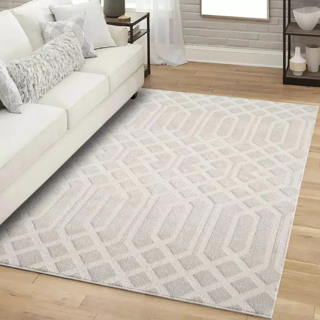 Ковер Carpet City "FLAIR138", прямоугольный ковер с коротким ворсом, скандинавский стиль 200х290 см, бежевый
Ковер Carpet City "FLAIR138", прямоугольный ковер с коротким ворсом, скандинавский стиль 200х290 см, бежевый