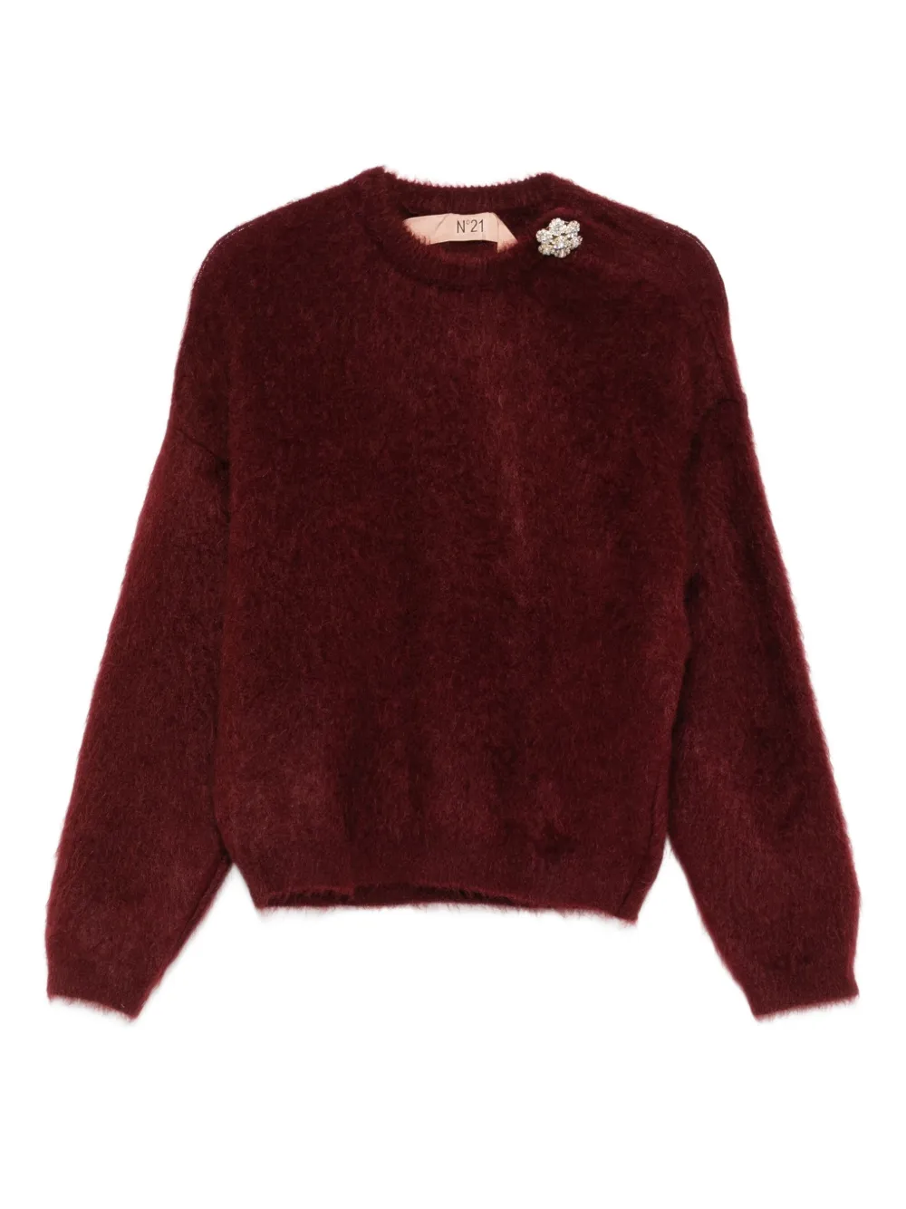 Декорированный свитер Nº21, красный
Декорированный свитер Nº21, красный