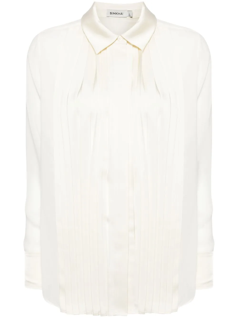 Плиссированная рубашка Vinka с длинными рукавами Simkhai, нейтральный
Плиссированная рубашка Vinka с длинными рукавами Simkhai, нейтральный