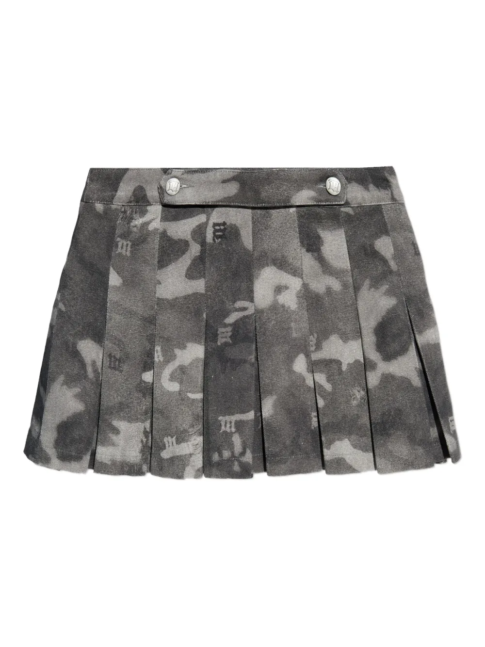 Юбка из плиссированного хлопка MISBHV, серый 
Юбка из плиссированного хлопка MISBHV, серый