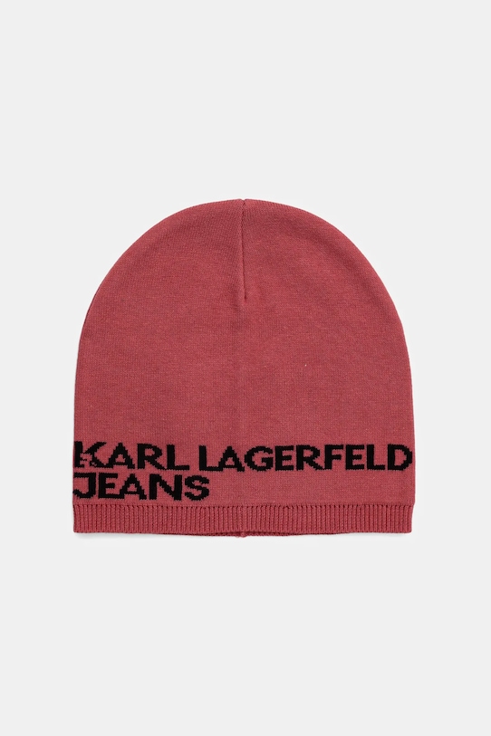 Хлопковая шапочка Karl Lagerfeld Jeans, оранжевый
Хлопковая шапочка Karl Lagerfeld Jeans, оранжевый