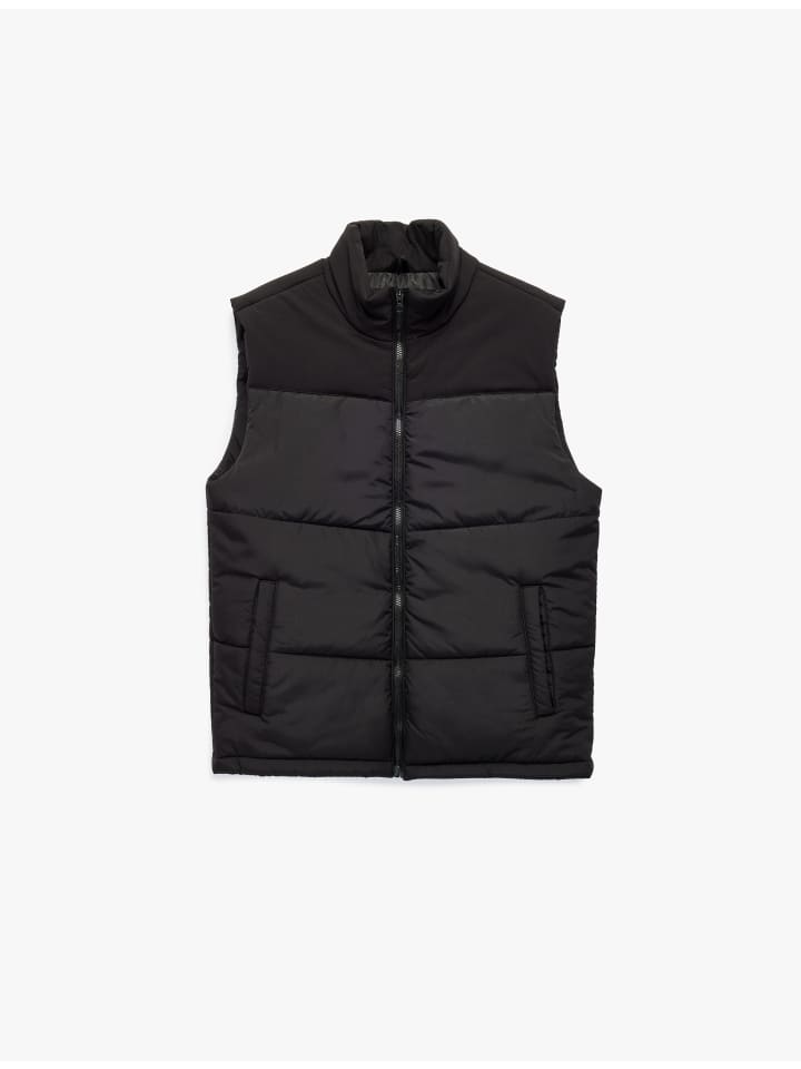 KOTON Жилет-анорак черного цвета
KOTON Жилет-анорак черного цвета