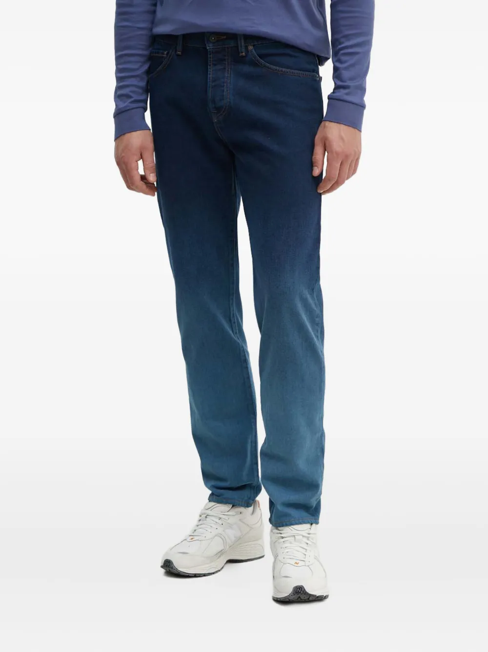 Прямые джинсы с эффектом омбре BOSS, синий
Прямые джинсы с эффектом омбре BOSS, синий